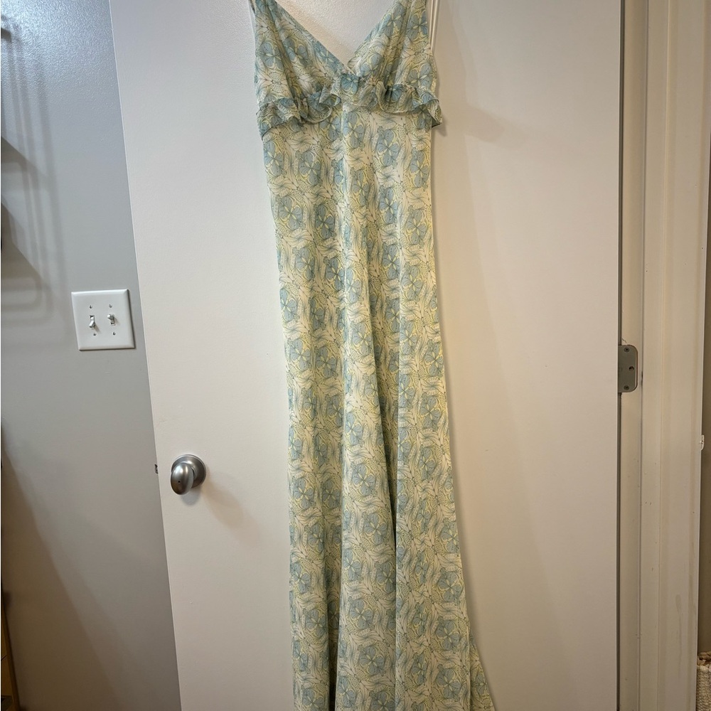 NWT MAX STUDIO LONG FLOWY MAXI DRESS